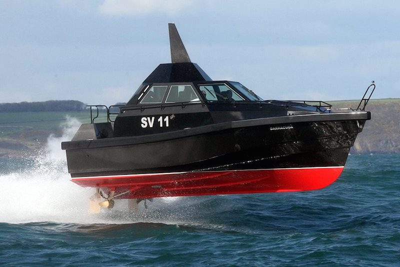 Illustration for article titled Barracuda Is Supposedly The Stealthy Interceptor Boat The World Needs